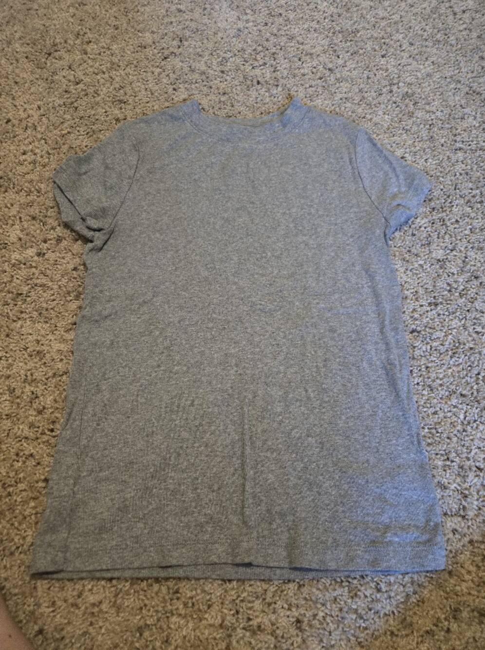 A New Day Classic Crew Neck Short Sleeve Tee - Gray